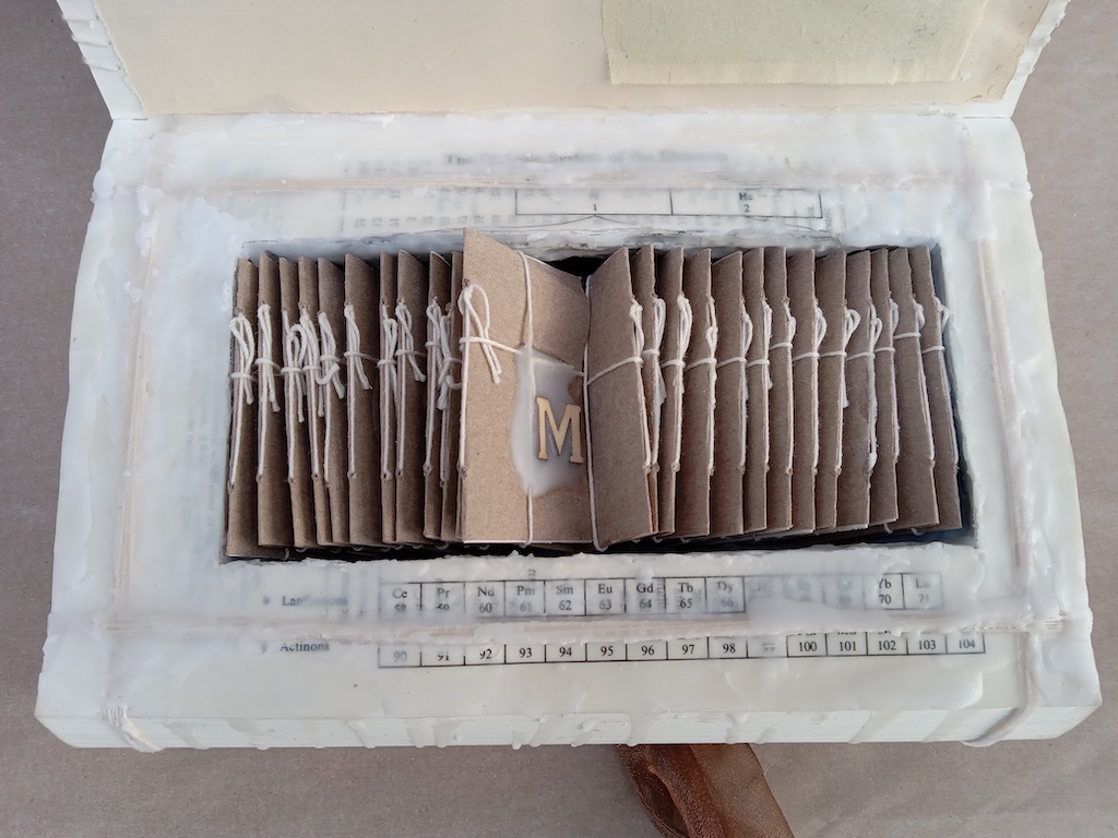 Magdeleine.Ferru_.stack_.of_.letters.04 Artist Book